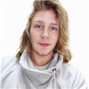 Giovane insegnante di italiano e storia dell'arte